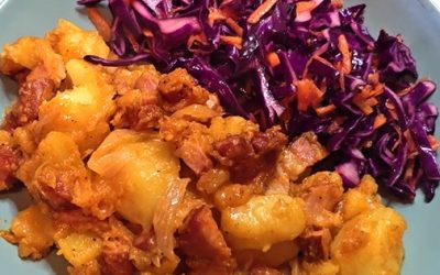 delicious rustic potatoes made with love