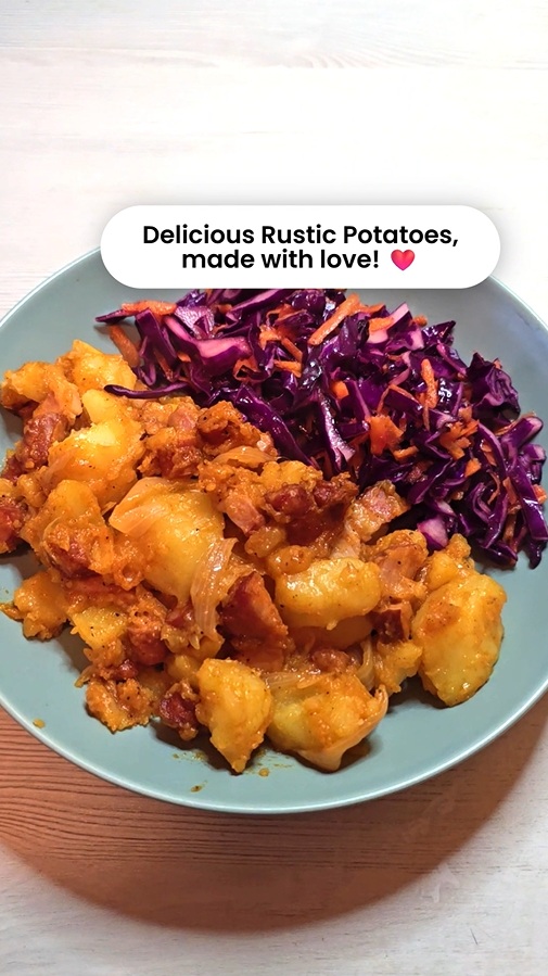 Delicious Rustic Potatoes Made with Love