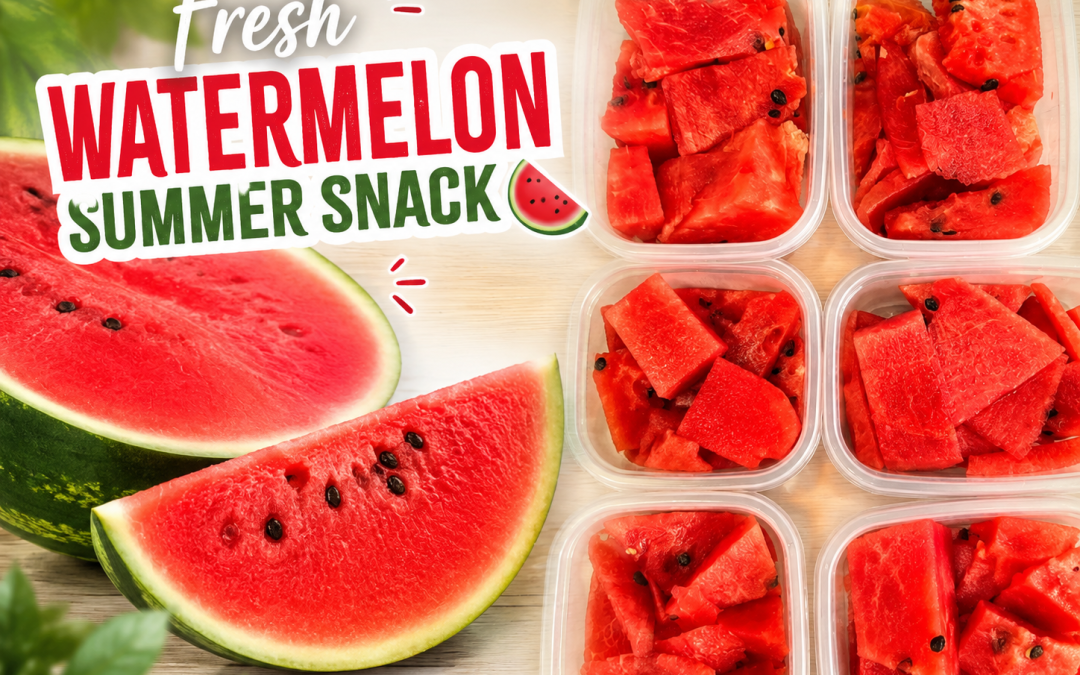 Fresh Watermelon Summer Snack 🍉 | My Favorite Way to Prepare Watermelon