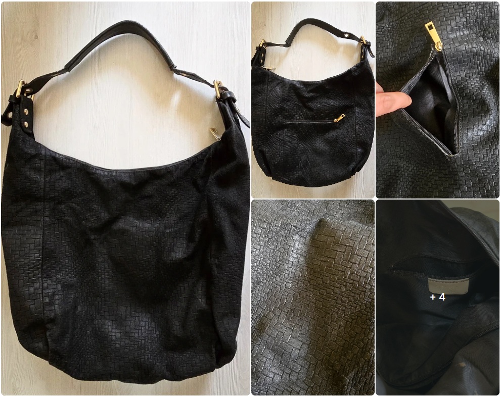 Leather bag Vinted sale